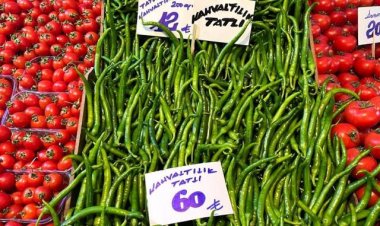Markette fiyatı en fazla artan ürün sivri biber oldu