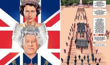 Kraliçe II. Elizabeth’in hayatı çizgi roman