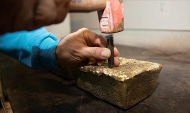 Son 3 yılda 120,39 ton metal altın üretildi