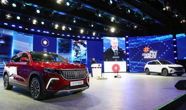 Togg'un ilk aracı banttan indirildi