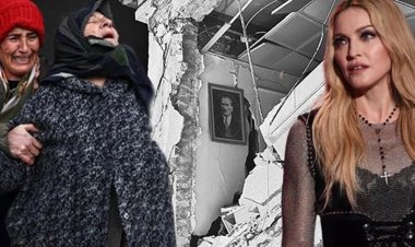 Madonna'dan depremzedeler için yardım çağrısı