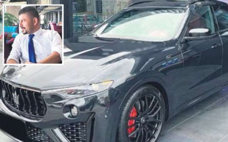 Maseratili polis ölü bulundu