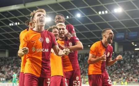 Galatasaray şov yaptı