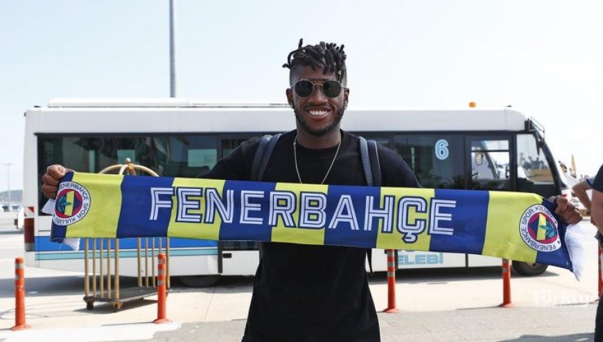 Fenerbahçe'nin yeni transferi Fred İstanbul'da