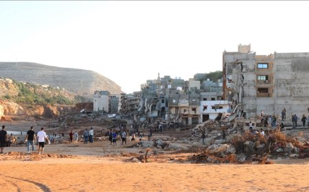 Libya'daki sel felaketinde can kaybı 6 bine yükseldi
