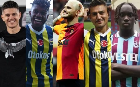 2023/24 sezonu yaz transfer dönemi sona erdi! İşte tüm imzalar...