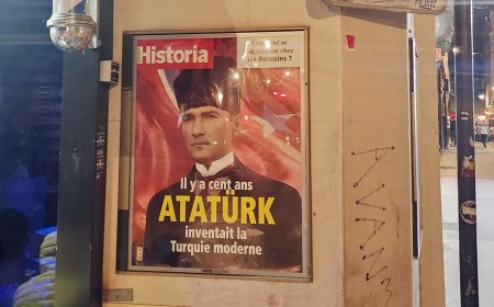 Fransız tarih dergisinden Cumhuriyet'in 100. yılı için Atatürk sayısı