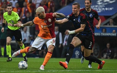 Galatasaray'dan 2 dakikada 2 gol