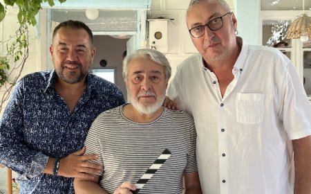 Ata Demirer, Netflix dizisi için sete çıktı