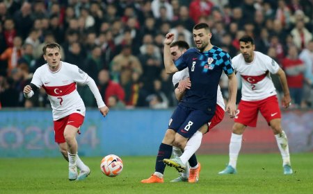 Hırvatistan - Türkiye maçı muhtemel 11'i