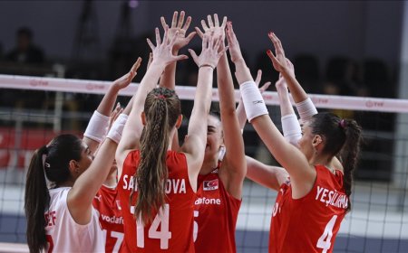 U20 Kadın Voleybol Milli Takımı Avrupa şampiyonu