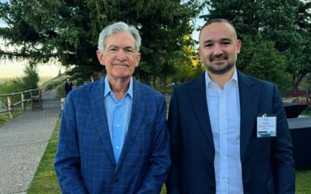 TCMB Başkanı Karahan, Fed Başkanı Powell ile bir araya geldi
