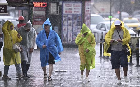 İstanbul'u kuvvetli sağanak vurdu!