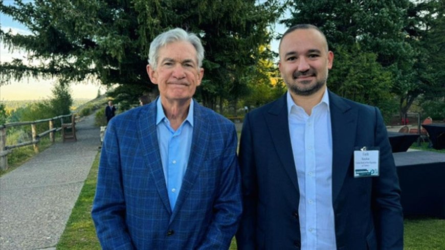 TCMB Başkanı Karahan, Fed Başkanı Powell ile bir araya geldi