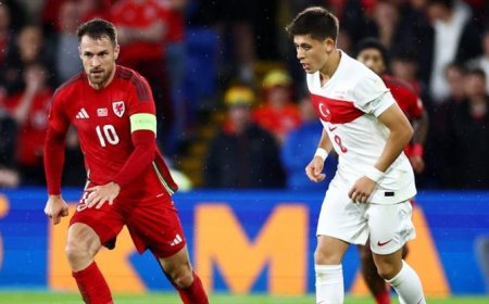 10 kişi kalan A Milli Takım, Galler'den 1 puanla dönüyor!