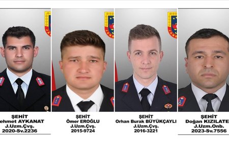 Tunceli'de zırhlı aracın devrilmesi sonucu 4 asker şehit oldu