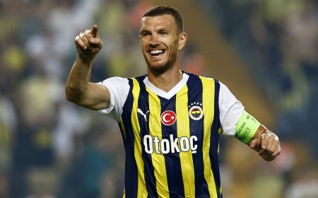 Fenerbahçe'nin golcüsü Edin Dzeko yıllara meydan okuyor!