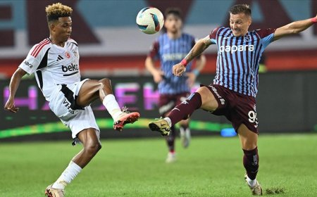 Trabzonspor ile Beşiktaş berabere kaldı