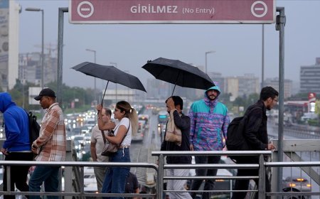 İstanbul'da yağış etkili oluyor