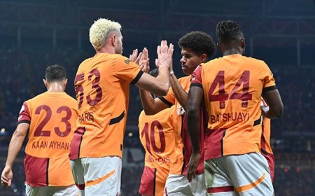 Galatasaray 3 puanı 3 golle aldı
