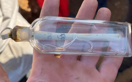 Fransız kazı ekibi, bir arkeoloğun 200 yıl önce bıraktığı mesajı buldu