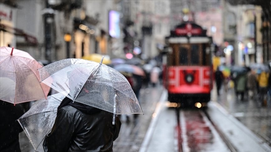 İstanbul dahil altı ile ‘sarı kodlu’ uyarı: Kuvvetli yağış geliyor