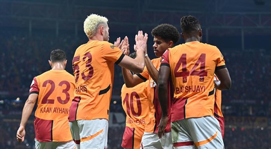 Galatasaray 3 puanı 3 golle aldı