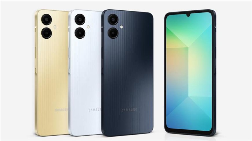 Samsung, yeni telefon modeli Galaxy A06'yı tanıttı