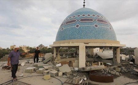 İsrail, Gazze'de cami ve okulu bombaladı: 24 ölü, 93 yaralı