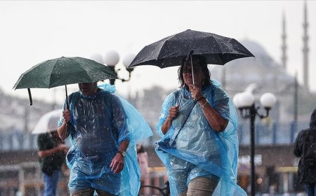 İstanbul için gök gürültülü sağanak uyarısı