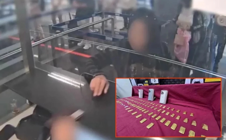 Cinsel organlarında taşıdıkları külçe altınlarla yakalandılar: 7 tutuklama