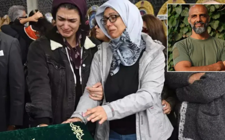 Hasan Yalnızoğlu son yolculuğuna  gözyaşlarıyla uğurlandı