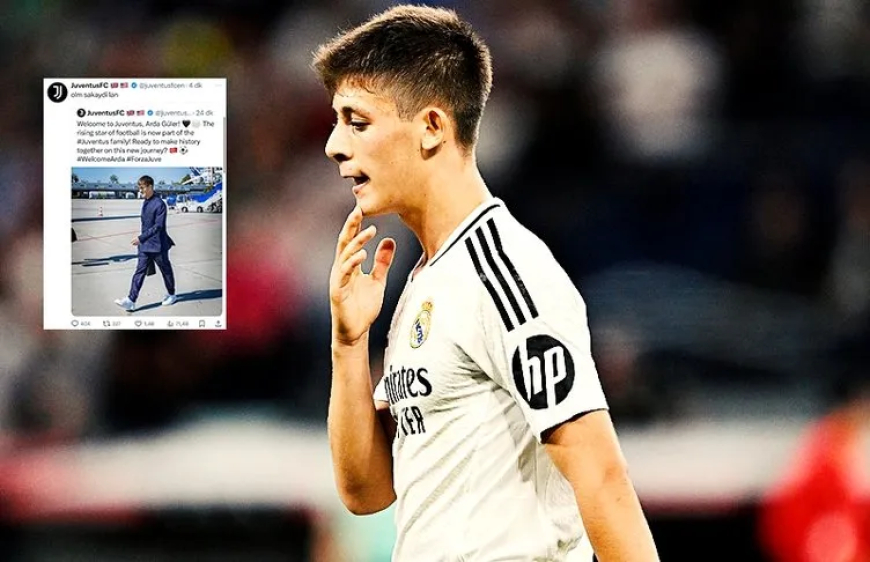X bu haberle çalkalandı: Arda Güler Juventus'ta!