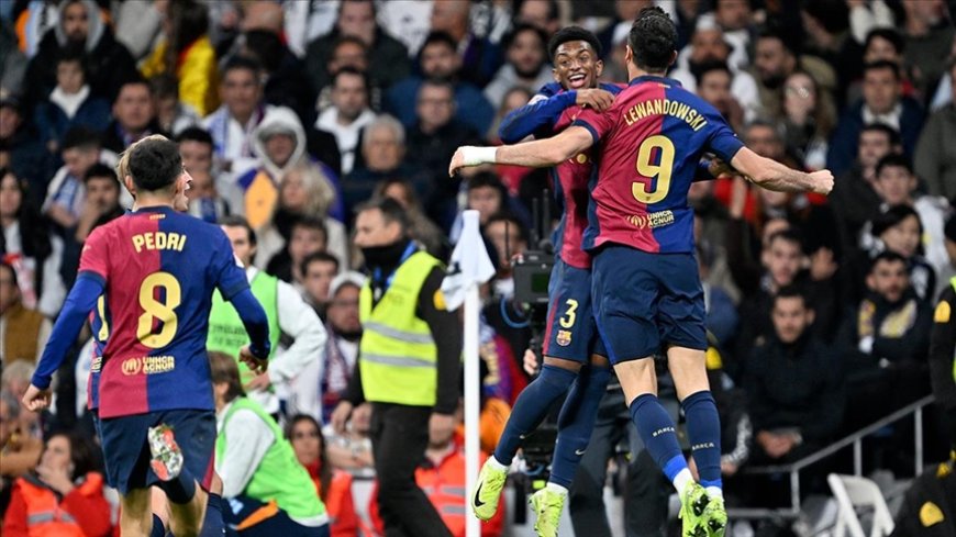 Barcelona, El Clasico'yu farklı kazandı