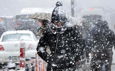 Meteoroloji'den 7 il için sarı kodlu uyarı: Sağanak ve kar bekleniyor