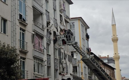 Çorum'da 5 katlı binada patlama: 1 ölü 33 yaralı