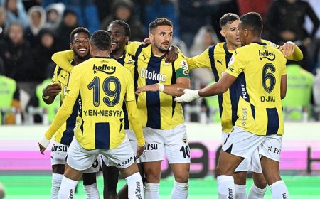 Trabzon'da nefes nefese derbi: Fenerbahçe 90+12 golüyle kazandı
