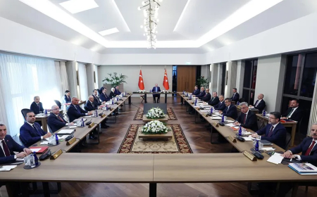 9 YIL SONRA BİR İLK Kabine bugün Çankaya Köşkü'nde toplanacak