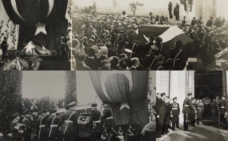Mustafa Kemal Atatürk, 86 yıl önce ebediyete uğurlandı