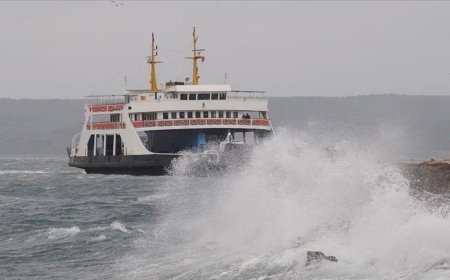 Marmara'da lodos nedeniyle deniz seferleri iptal!