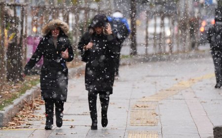 Türkiye beyaza büründü! Ankara ve İstanbul'da kar yağışı