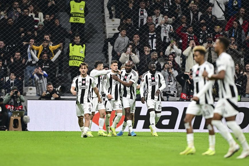 Beşiktaş, Avrupa Ligi'nde kazandı