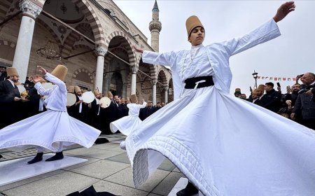 Mevlana'yı anma törenleri başladı