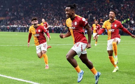 Galatasaray, Trabzonspor'u 90+8'de bulduğu golle yendi