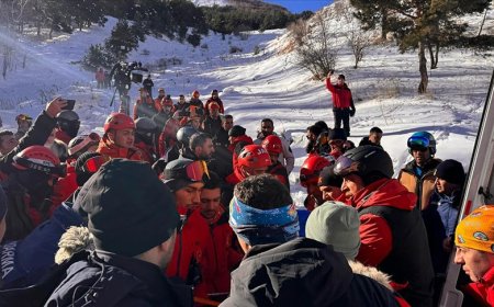 Palandöken'de sporcuların üzerine çığ düştü: 1 ölü 3 yaralı