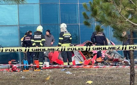 Muğla'da helikopter hastaneye çarptı: 4 ölü