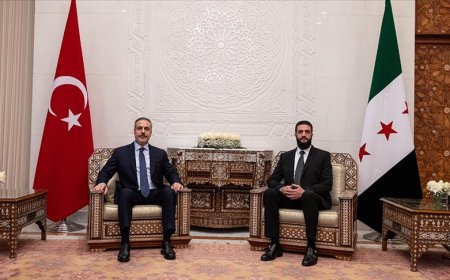 Hakan Fidan'dan, HTŞ lideri Colani ile bir araya geldi