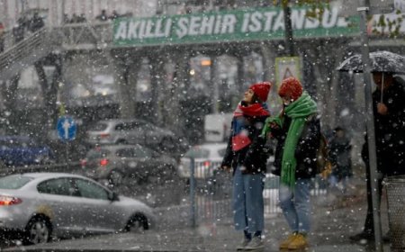 AKOM uyardı: İstanbul'a kar geliyor