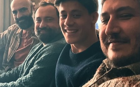 Arda Güler, Gibi dizisinin setini ziyaret etti