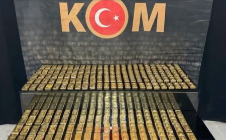 2024 yılında 3 milyar lira değerinde kaçak altına el kondu